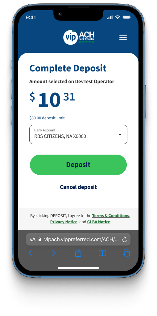 Return to transaction